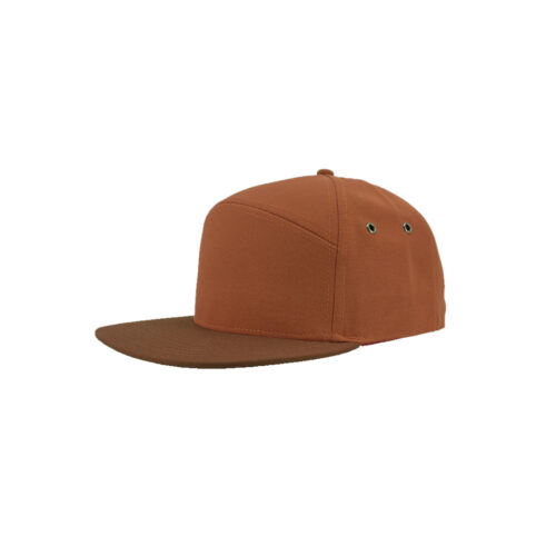 Performance Polyester 7 Panel Flat Bill Snapback