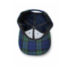 Green-Blue Plaid Cap