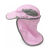 Pink Sun-Protection Hood Cap