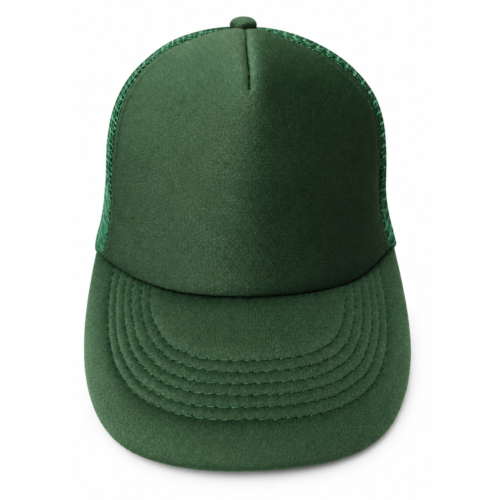 Green Cotton Baseball Cap