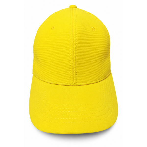 Yellow Cotton Baseball Cap