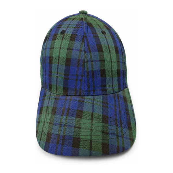Cotton Baseball Cap – Two-Tone Blue-Green