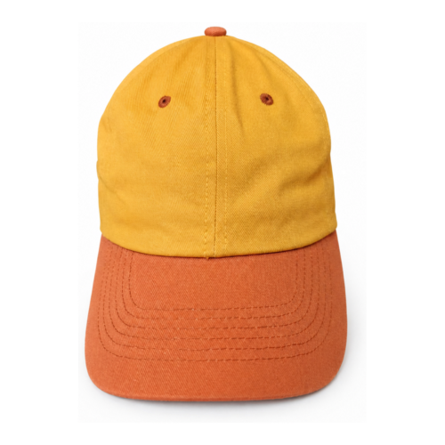 Cotton Baseball Cap – Orange