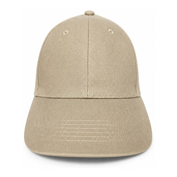 CAP-2026-082-cotton-baseball-cap-hat-front Cotton Baseball Cap – Orange
