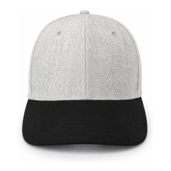 CAP-2026-086-cotton-baseball-cap-hat-front Cotton Baseball Cap – Gray
