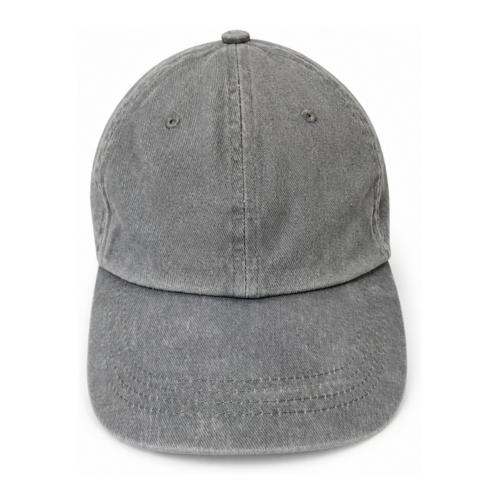 Cotton Baseball Cap – Gray