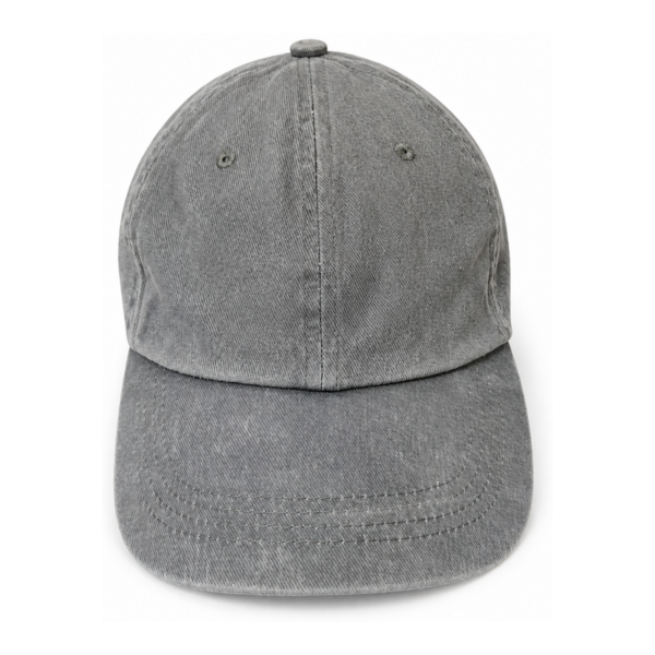 Cotton Baseball Cap – Gray
