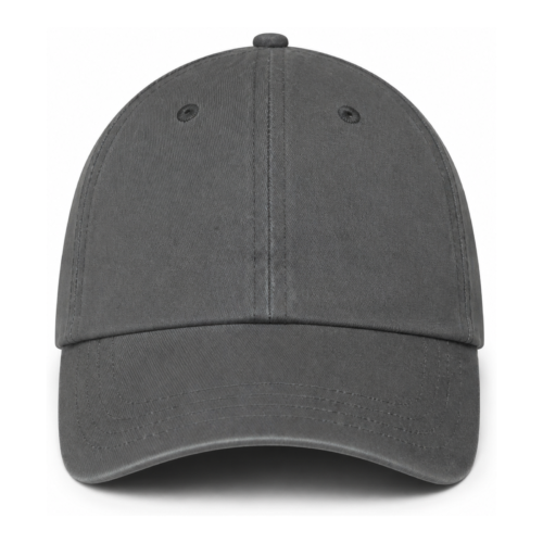 Cotton Baseball Cap – Gray