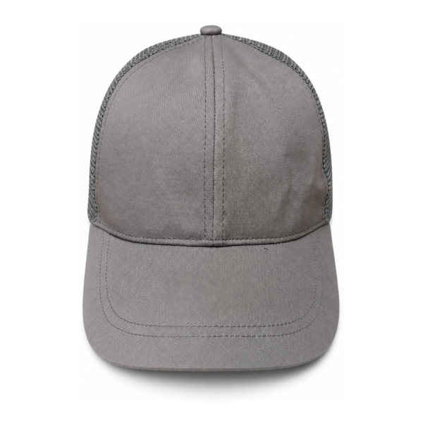 Cotton Baseball Cap – Gray