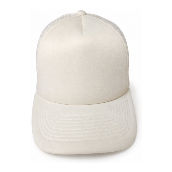 Cotton Baseball Cap – White