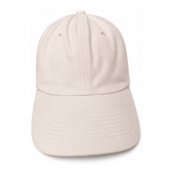 Cotton Baseball Cap – White