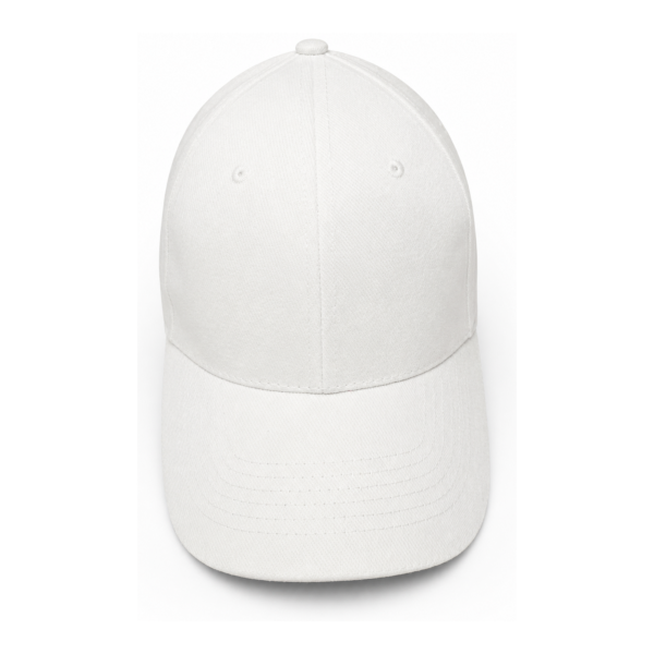 Cotton Baseball Cap – White