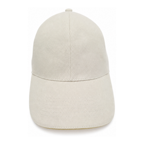 Cotton Baseball Cap – Beige