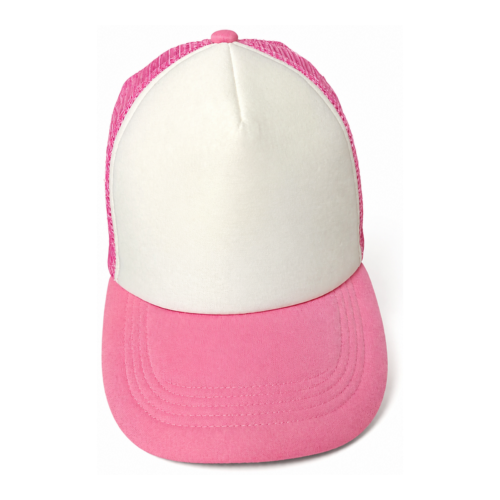 CAP-2026-107-cotton-baseball-cap-hat-front Cotton Baseball Cap – Pink