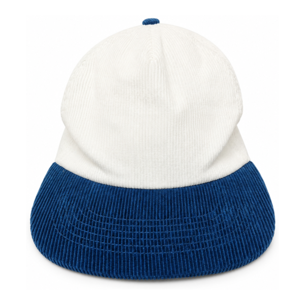 CAP-2026-130-cotton-baseball-cap-hat-front Cotton Baseball Cap – Blue