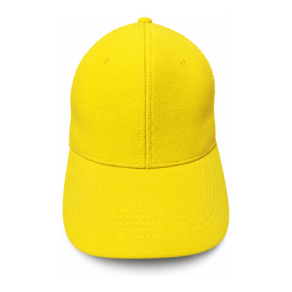 Cotton Baseball Cap – Yellow