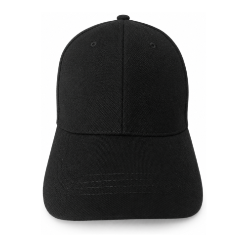 Cotton Baseball Cap – Black