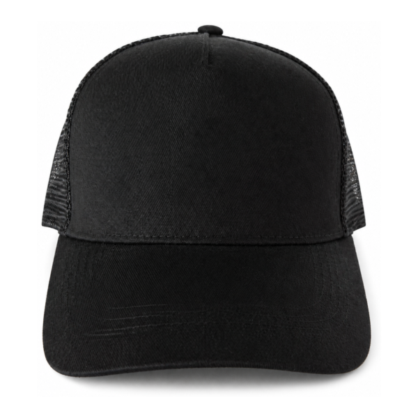 Cotton Baseball Cap – Black
