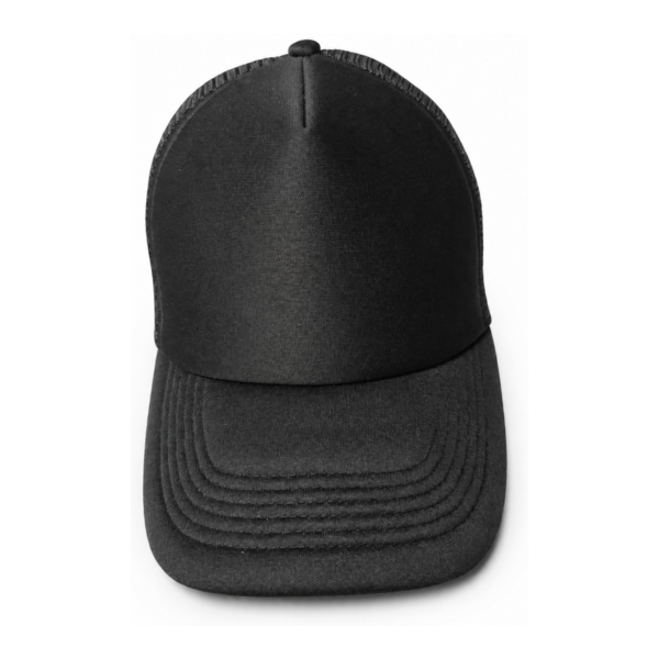 Cotton Baseball Cap – Black
