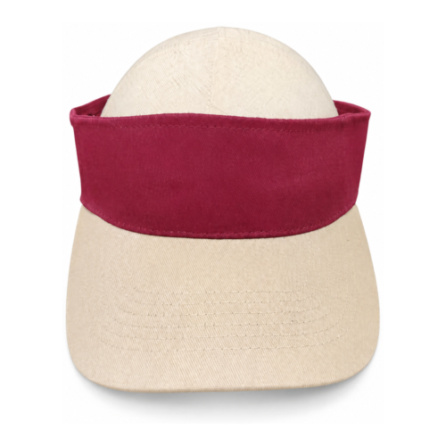 Sun Visor – Two-Tone Red-Orange