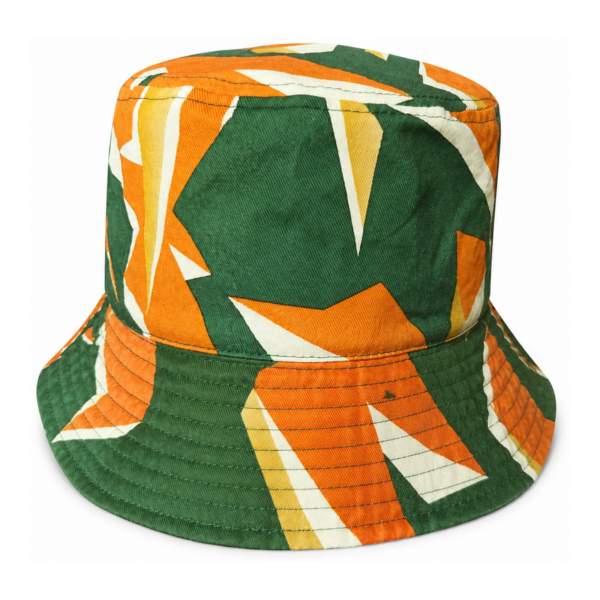 Mesh Trucker Cap – Two-Tone Green-Orange