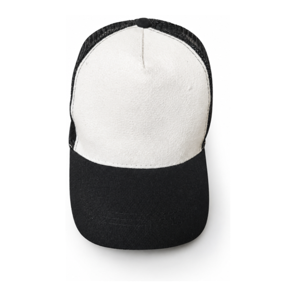 Mesh Trucker Cap – White