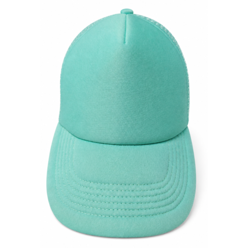 Aqua Cotton Baseball Cap