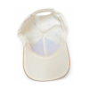 White Cap with Cork Brim