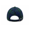 Green-Blue Plaid Cap
